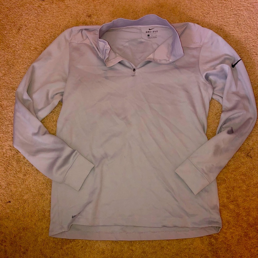 Nike pull over quarter zip